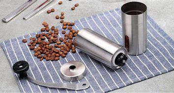 Lavinrose Manual Coffee Grinder for Pour Over, French Press, Espresso &amp; Drip Coffee Brewing - Stainless Steel... N6