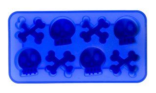 Silicone Skull and Cross Bone Shape Mold/tray - Good for Baking, Cooking and Molding!!! N6