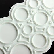 Sher 2pcs Fondant Sugarcraft Decorating Cookies Mold Cake Cutter Lace Flower Tool N3