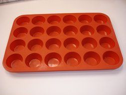 24 Cup Premium Silicone Mini Muffin Pan