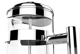 The Original Sovrano International French Press 34oz (1 Liter) &ndash; Vero Coffee and Tea Press &ndash; Stainless Steel w... N2