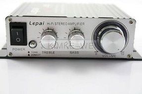 700W 12V Mini Hi-Fi Stereo Digital Amplifier mp3 iPod home + Power + audio cable N7