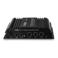 Robolife 2.1 Channel Mini Hi-Fi Stereo Bass Output Power Amplifier Black US Plug N3