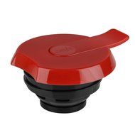 Emsa Mambo High Impact Plastic Thermal Carafe with Glass Liner, 34 oz, Red N2