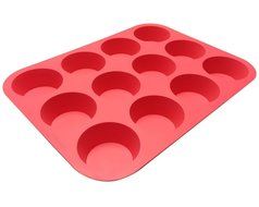 Chichic Set of 2 Silicone Muffin Pan, Cupcake Pan, Cupcake Maker, Cupcake Mold, 100% Food Grade Silicone, BPA... N8