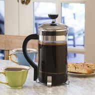 Primula 4-Cup Classic Coffee Press &ndash; Borosilicate Glass and Stainless Steel Filter &ndash; Dishwasher Safe &ndash; 16 oz.... N5
