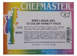 Chefmaster Liqua-gel Variety Pack