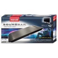 MAX193004 - Maxell SSB-2W 2.1 Sound Bar Speaker - 50 W RMS - Black