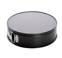 AUCH 1Pcs 8Inch Thickening and Non-stick Cake Mold/Mould/Pattern/Matrix/Die/Pan with False Bottom, Black N2