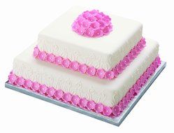 Wilton Silver Foiled 14-Inch Wrapped Bases for Cakes, 2 Count N2