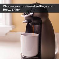 Refillable Nescaf&eacute;&reg; Dolce Gusto Capsule (1-pack with Bonus Coffee Spoon) | Compatible with Mini Me, Genio, Piccolo... N6