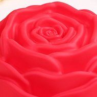 Large Rose Shaped Bread Pie Flan Tart Birthday Party Cake Silicone Mold Chocolate Bakeware Decorating Dessert... N3