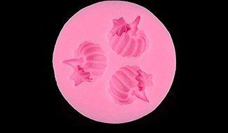 Fashionclubs Silicone Halloween Pumpkins Chocolate/Fondant/Candy Mold Dia 4.8cm