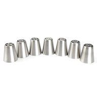 Honeyall&reg; Leather case packed Russia Tulip Icing Piping Nozzles Pastry Cake Sugarcraft Decorating Tips Home DIY... N2