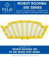 Felji iRobot Roomba 500 Series Filter Replacement R3 500 Series Part #81502