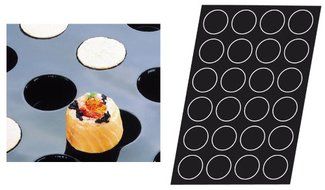 Flexipan 336332 Cylinders Nonstick Sheet Mold N2