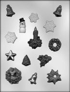 CK Products Christmas Assortment Chocolate Mold #1