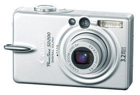 Canon Powershot SD200 3.2MP Digital Elph Camera with 3x Optical Zoom (OLD MODEL) N5
