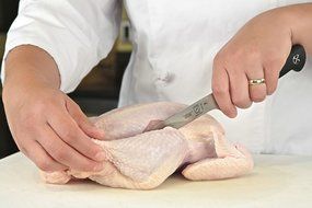 Mercer Culinary Genesis 7-Inch Forged Santoku Knife N11