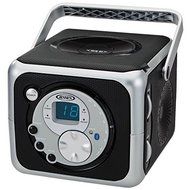 Jensen CD555 Black Limited Edtion Portable Bluetooth Music System with CD Player &amp; FM Radio with Aux-in &amp; Headphone... N4