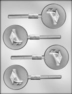 CK Products 2-1/2-Inch Cap and Diploma Sucker Chocolate Mold