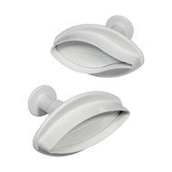 PME Plunger Cutters, Veined Lily, 2-Pack