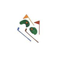Oasis Supply 6-Piece Golf Green with Clubs and Flag set Cake Decorator