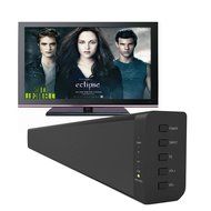 LonPoo 615 Premium 60-Watt 40" inch Sound Bar for Flat Screen TVs with Bluetooth, Auxiliary, Optical &amp; Coaxial... N4