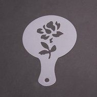 3.35&quot; Coffee Barista Cookies Cappuccino Art Stencils, 8Pcs (Christmas) N13