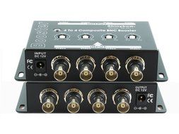 Shinybow 4x4 (4:4) Composite BNC Video Booster Extender Distribution Amplifier SB-2811 N2