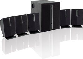 iLive HT050B 5.1 Channel Home Theater Speaker System (Black)
