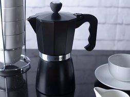 La Cafetiere 9 Cup Espresso Maker Black N2