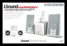 i.Sound Harmony Flat Panel Speakers (White)