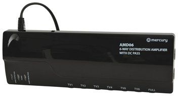 6 Way VHF/UHF Distribution Amplifier
