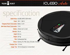 iClebo Arte YCR-M05-30 (Color: BLACK Edition) Floor Mapping Smart Robotic Robot Vacuum Cleaning Cleaner for Home... N2