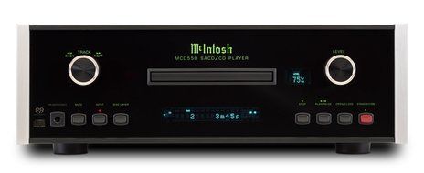 McIntosh Labs SACD/CD Home CD Player, Black (MCD550) N3