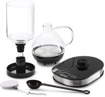Gourmia GCM3500 Vacuum Siphon Coffee Machine - LCD Display With Automatic, Manual &amp; Keep Warm Brewing Functions... N5