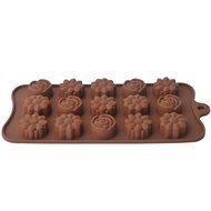 EVTECH(TM) 15 Cavity Rose Style Silicone Gel Non Stick Cake Bread Mousse Ice Pudding Mold Chocolate Jelly Candy...