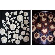 Y&amp;XL&amp;H 8pcs DIY Cookies mold baking tools 16 shapes N3