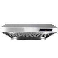AKDY New AZ1802 30" Under Cabinet Stainless Steel Range Hood Illuminated Keypad Baffle Filters
