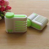 Y&amp;XL&amp;H 5 Layers Cake Bread Cutter Leveler Slicer Cutting Fixator Tools (Random Color,2 PCS) 6x6x3cm