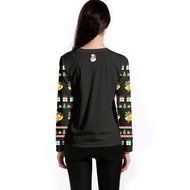 Sweatshirt,Morecome Women Long Sleeve Pullover Sweatshirt Santa Claus Christmas Tops N16