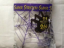 Super Stretch White Spider Web, 21 Ft Long Stretches to 260 Sq Ft. by Unknown