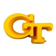 NCAA Georgia Tech Cake Pan with Stand, One Size, Yellow by Fanpans