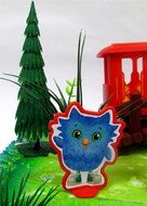 DANIEL TIGER&#039;S NEIGHBORHOOD 10 Piece Birthday CAKE Topper Set, Featuring Daniel Tiger, Katerina Kitty Cat and... N2