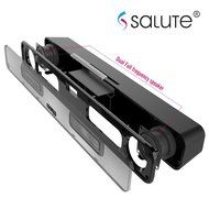 Salute 18-Inch 2.0 Channel Wireless Stereo Bluetooth Mini Sound Bar Speakers with Remote Control , Powerful Crystal... N6