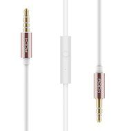 ROCK Stylish 3.5mm Multifunctional Audio Cable for AUX Devices, In-line Control, Tangle-free, High Flexibility... N11