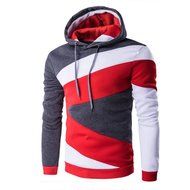 Men&#039;s Outwear,Laimeng Cotton Blend Retro Long Sleeve Hoodie Hooded Sweatshirt Tops Jacket Coat Outwear (M, Black) N9