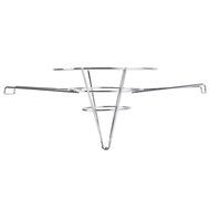 Winco Fryer Filter Stand, Chrome Plated and Rayon Cloth Filter Cones for Fryer Filter, 10pcs/box
