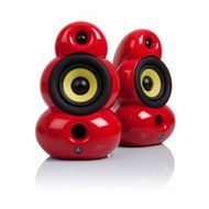 Podspeakers SmallPod Red Speakers for Stereo and Surround (Pair)